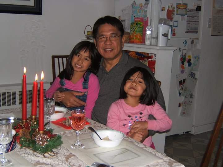 With Talia,6 and Lavinia,4 @ Coldrey